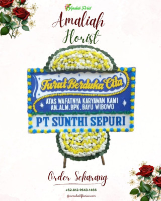 Papan Bunga Duka di Mukomuko
